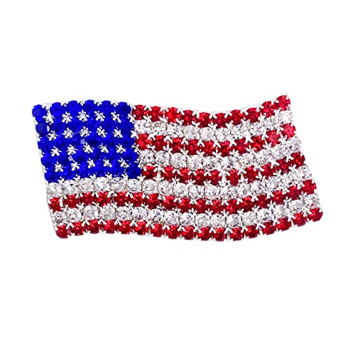 Image of LAXPICOL American Flag Brooch Pin Palestine Flag Broach Hat Pin