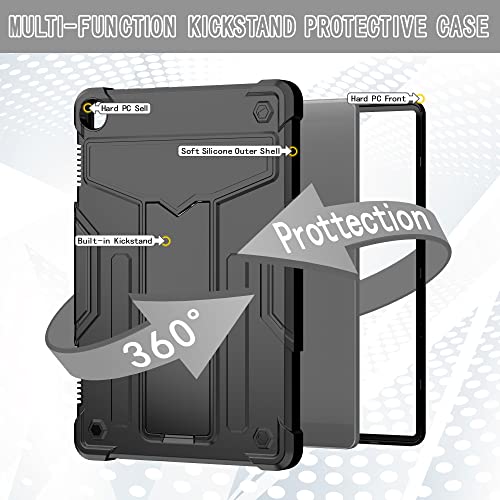 Coque Lenovo Tab M10 3ème gén Antichoc avec Support Bureau