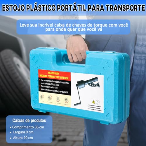 Chave de Roda, Multiplicador de Torque, Chave de Roda Desforcímetro, Desforcimetro Torqueador, Torqu