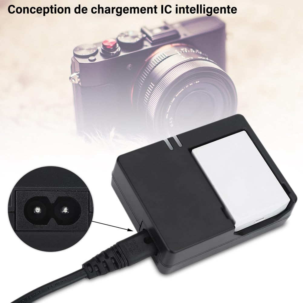 Chargeur De Batterie LP-E8 Pour Appareil Photo Canon 550D, 600D, 650D, 700D - Prise EU