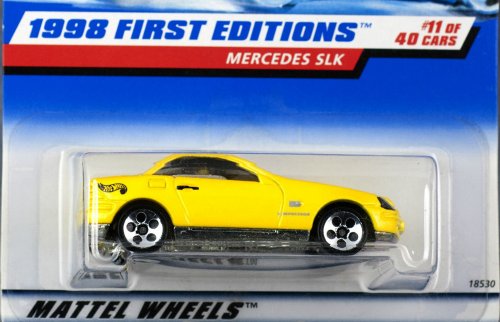 Hot Wheels Mercedes SLK 1998 1:64 escala miniatura 3