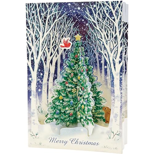 サンリオ クリスマスカード メッセージカード 林にツリー グリーティングカード 海外輸送可 JX 41-3 SANRIO 523836