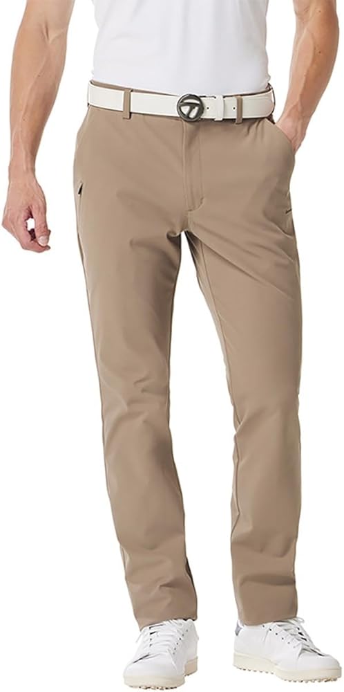 TaylorMade ゴルフパンツ ベージュ Amazon | テーラーメイド(TAYLOR MADE) M テクスチャードパンツ