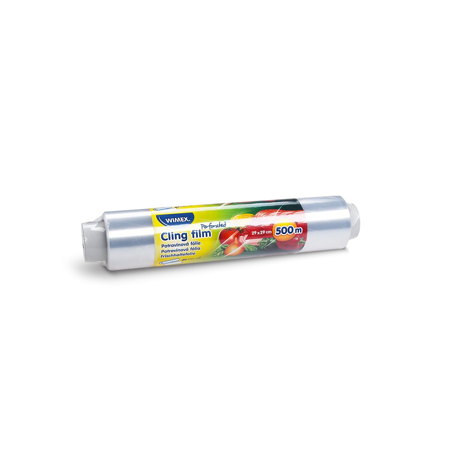 Frischhaltefolie aus PE perforiert 44 x 44 cm 500 m Großrolle Frischhaltefolie aus PE perforiert 44 x 44 cm 500 m Großrolle