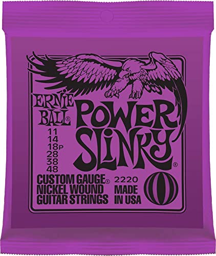 Image of Ernie Ball Mighty Slinky Nickel Wound Electric Guitar Strings, 8.5-40 Gauge (P02228)