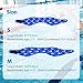 HeySplash Swimming Headband, Swimming Earplugs Ear Band Swimmer Ear Protection Kids Ear Plugs, Neoprene Ear Guard and Hair Guard for Kids Toddlers, Hold Earplugs in, S, Full Dark Blue Whale