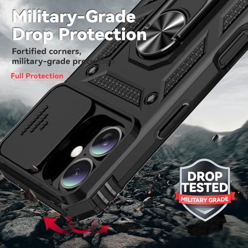 Coque iPhone 16 Plus antichoc de qualité militaire avec béquille intégrée et support magnétique - 6