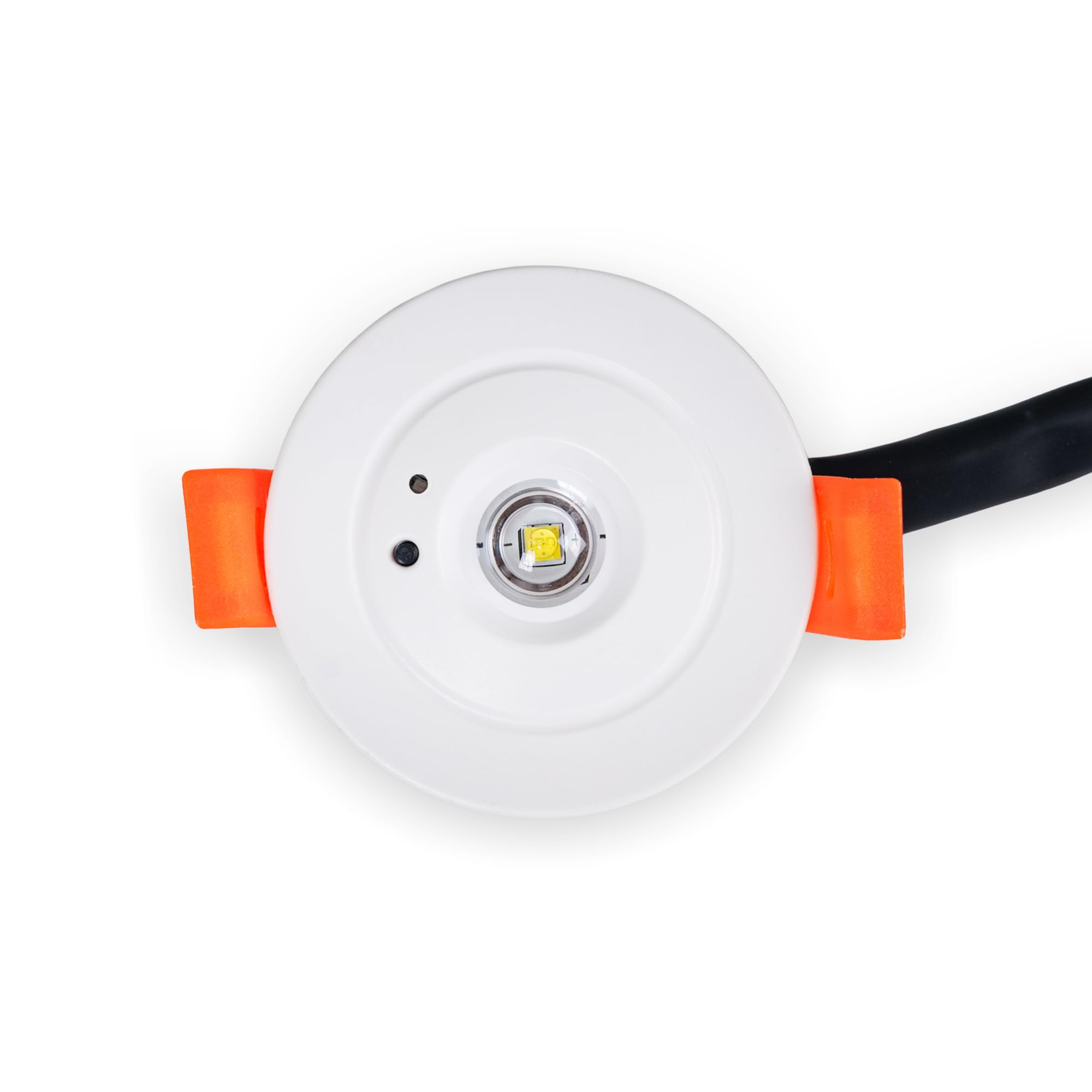BARCELONA LED Éclairage de Secours LED 3W Encastré Ø60mm 6000K | LED 3W, encastrable Ø60mm, blanc froid 6000K, autonomie 3h, 250lm, batterie LiFePO4, IP20 intérieur