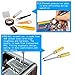 Network Tool Kit Set of 17 Ethernet Cable Crimper Punch Down Tool RJ45 Crimp Tool Kit 8P8C 4P4C 6P6C Connectors RJ45 RJ11 Lan Cat5 Cat6 Cable Tester