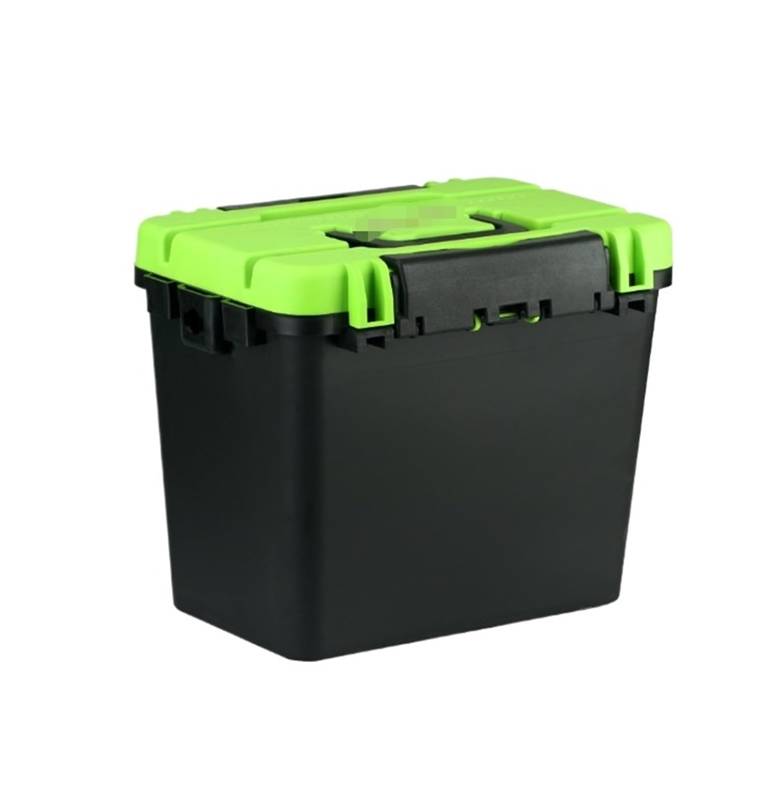 Lure Tackle Box Containers Fishing Box Can Be Used As A Seat For Lure Tool With Bait Tray Saltwater Fishing Gear(Grün)