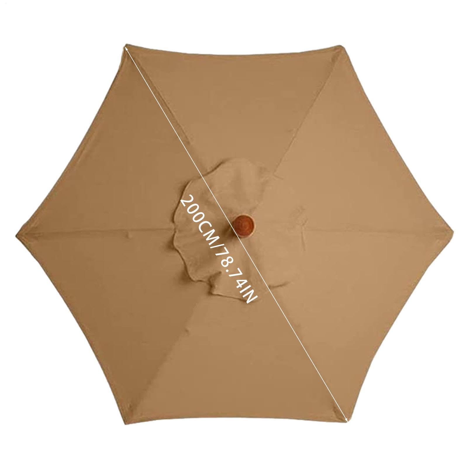 Tettuccio di ricambio per ombrellone in poliestere, impermeabile, lavabile | terrazza per giardino, terrazza, piscina, terrazza, parco giochi