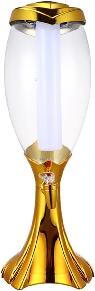 Beer Tower Creative Commercial Wine Column 3L Beer Cannon Bubble Barrel Tower Juice Barrel Beverage Dispenser Party Tower Beverage Dispenser
