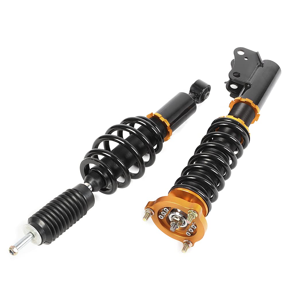 Dioche Amortyzator 2006 4 szt. Amortyzator Coilover Zestaw Obniżający Zawieszenie na Lata 2006-2011 - Zestaw Zapewniający Lepsze Prowadzenie i stabilność