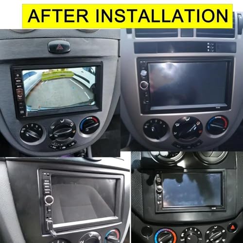 Panneau stéréo Double DIN pour tableau de bord Suzuki Forenza