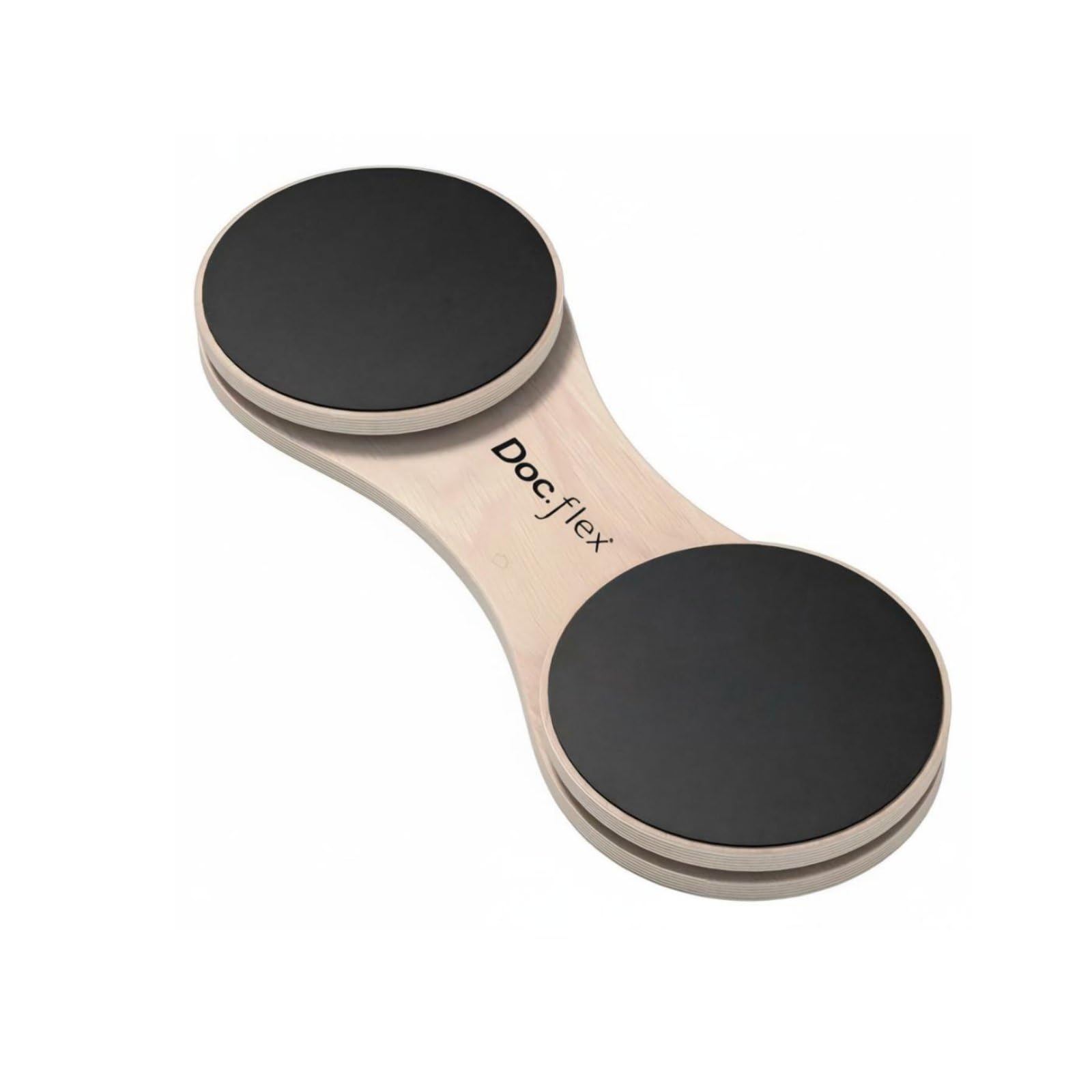Gralara Training Balance Board Tavola Equilibrio Tennis Piattaforma Bilanciamento Pedana Stabilità Attrezzo Allenamento Legno con Superficie Antiscivolo