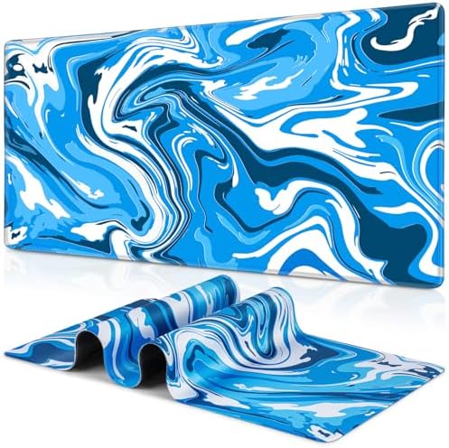 Canjoy Gaming Mouse Pad, 31.5x11.8inch Fluid Large Mouse Pads for Desk