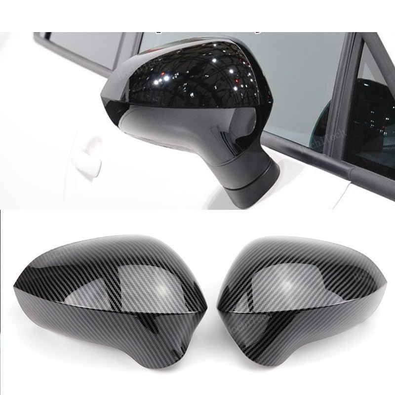 Embellecedoras cubierta lateral espejo retrovisor Seat Leon 2009 2010 2011 2012 2