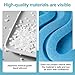 2 Pack Ultra-Soft Memory Foam Mask Cushions for AirFit N20 for Airtouch N20 Adaptive Seal CPAP Supplies Quick-Rebound Soft Fit for Lasting Comfort Zero Pressure Marks (Blue) - Small