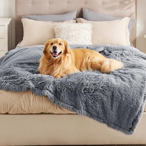 Bedsure Waterproof Dog Blankets for Large Dogs - Cat Blanket