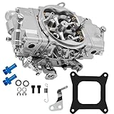 RoyalAir 4-Barrel 4150 Street HP 750CFM Double Pumper Carburetor, Square Bore, High Performance Street and Racing Carb with Downleg Booster,Replacement For Holley 4150#0-82751SA (750CFM)