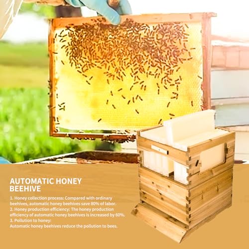 Goyojo F0-B0Y9-LUA5 Self-Flowing Honey Bee Hive Set thumb #5