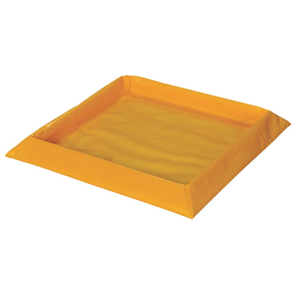 Eagle T8102 2-Drum SpillNest, 32.25" x 57.75", Yellow