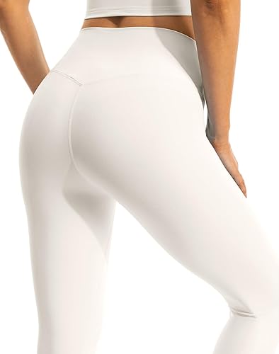 Miniatura 6 de Ukaste Leggings de yoga esenciales para mujer de 21 pulgadas, 23 pulgadas, 25 pulgadas, 28 pulgadas, cepillados, suaves, sin costura frontal,