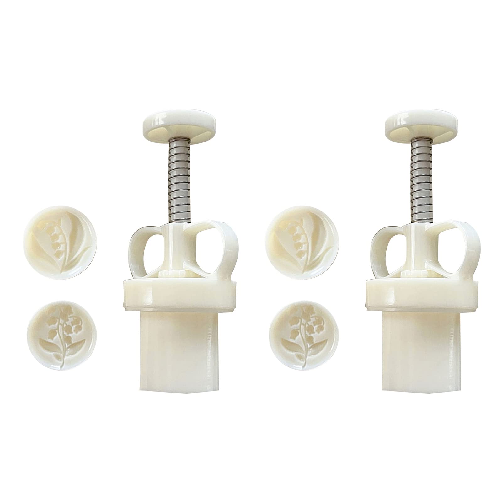 Kalttoy Multicolor Chinese Flower Mold 20-30G Hand Pressure Fondant Cake Press Cookie Baking Tool