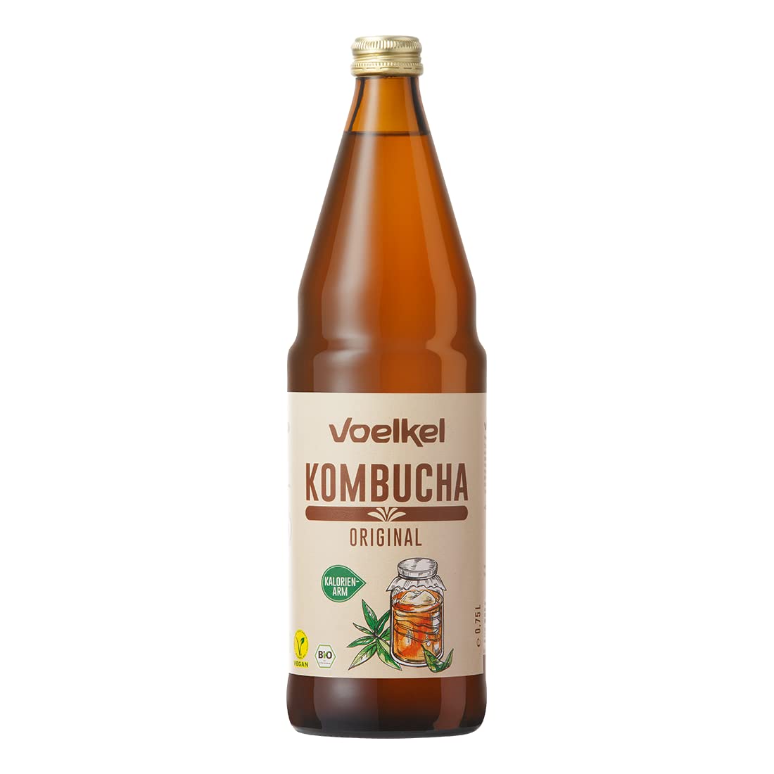 Pack 6X Kombucha Original BIO Voelkel 750 ml