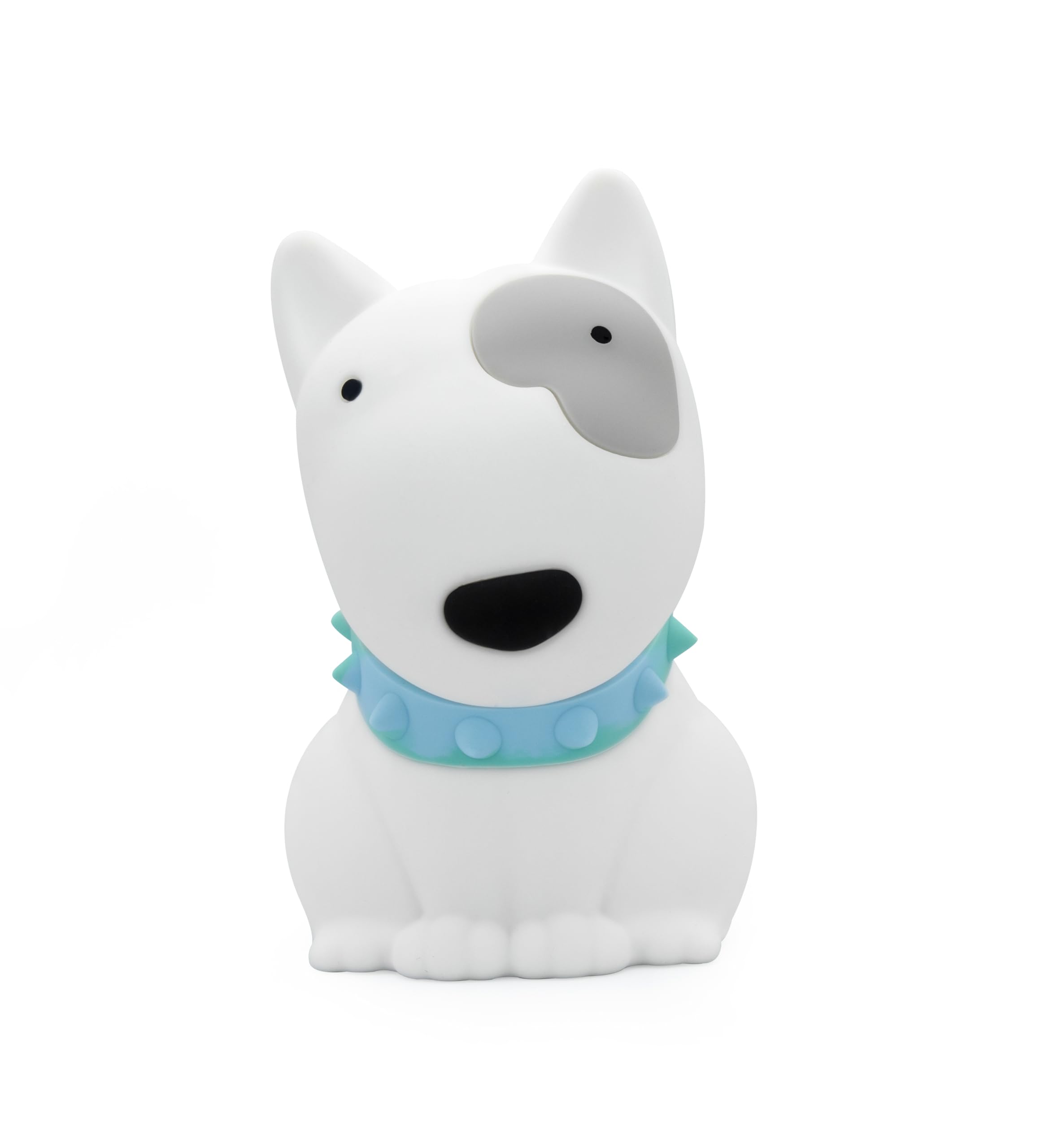 Veilleuse LED Chien DHINK en silicone blanc rechargeable pour la chambre d'enfant