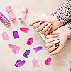 PIAOPIAONIU-30-PCS-Finger-Tips-Protectors-Silicone-Fingertips-Protect-Nails-Finger-Cover-Caps-Comfortable-Finger-Sleeves-from-Tanning-BedsUV-Rays PIAOPIAONIU 30 PCS Nail Polish Protector for Fingers Silicone Fingertips Protect Nails Finger Cover Caps Comfortable Finger Sleeves from Tanning Beds/UV Rays