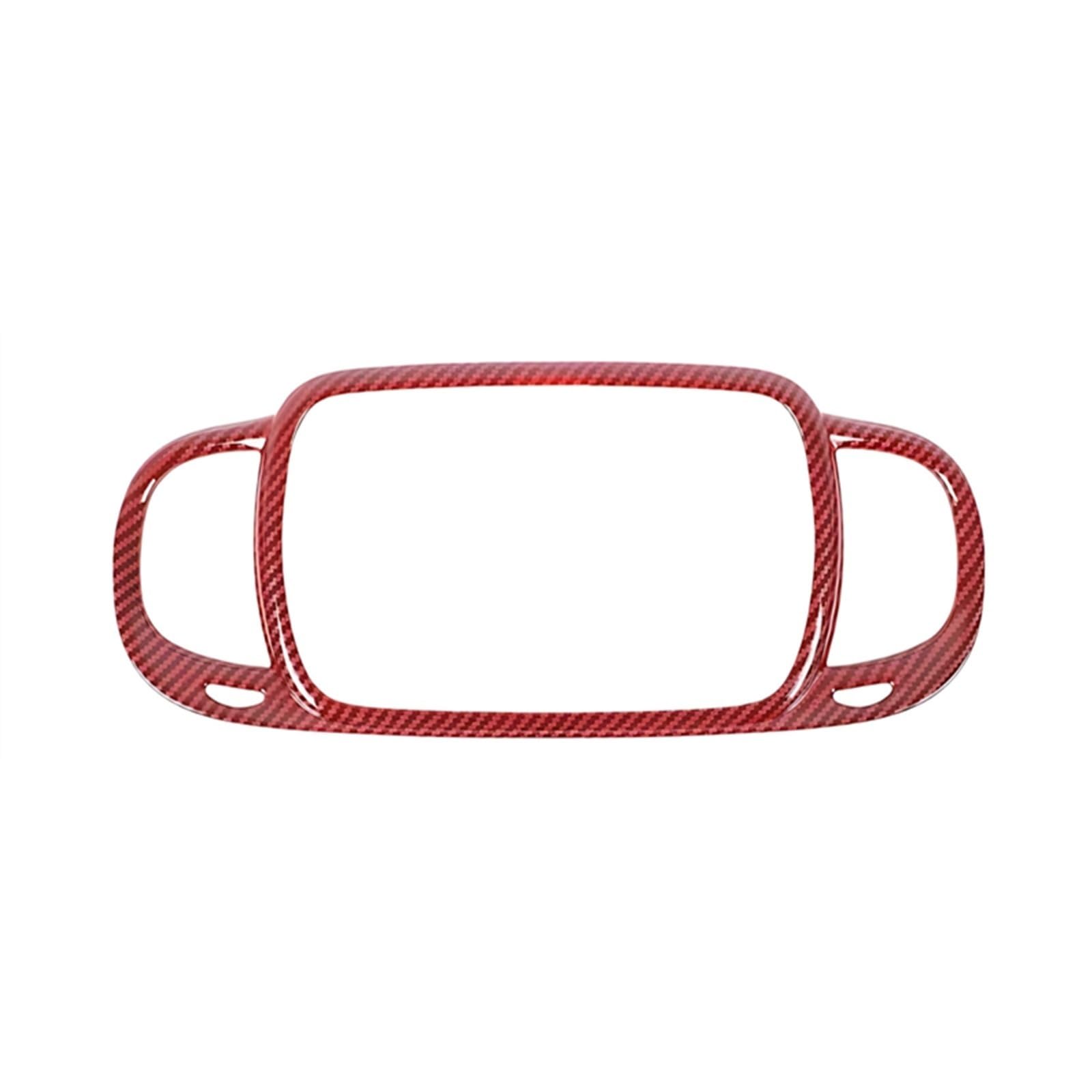 Dashboard Trim Air Vent Compatible with Abarth for 595 695 2016-2024 ABS Car Center Air Vent Trim Frame Air Outlet Decorative Cover Sticker