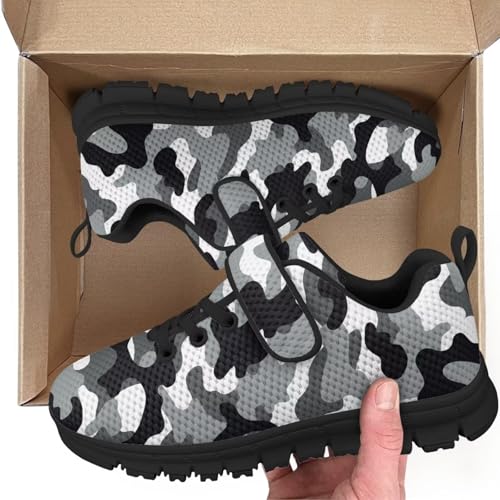 Kids Shoes, Boys Girls Sneakers Lightweight Athletic Walking/Running Tennis Shoes(Little Kid/Big Kid) Camouflage Pattern2