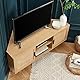 BAÏTA Amana TV-Schrank, L115cm, Buchenholz
