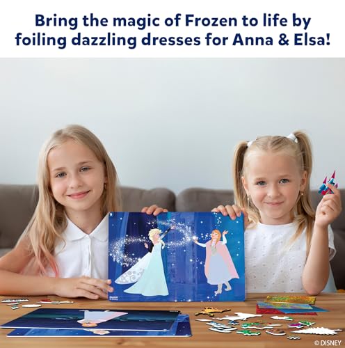 image for Skillmatics Foil Fun - Disney Frozen, Mess-Free Art for Kids, Craft Ki