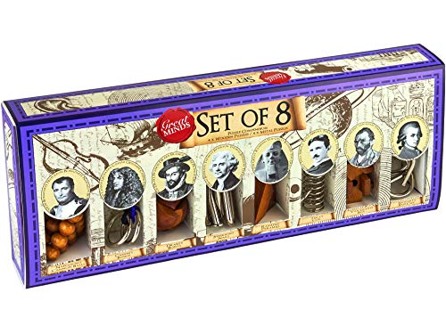 The Great Minds Range Las Grandes Mentes Gama Puzzle Compendio (Juego de 8)