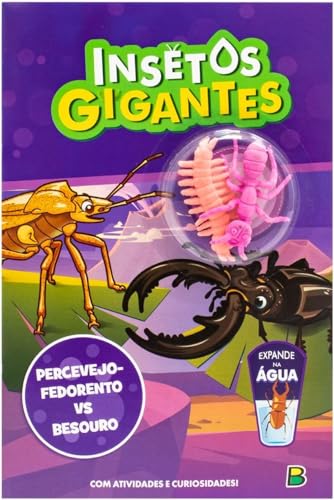 Insetos Gigantes – Livro de Atividades: Percevejo-fedorento VS Besouro