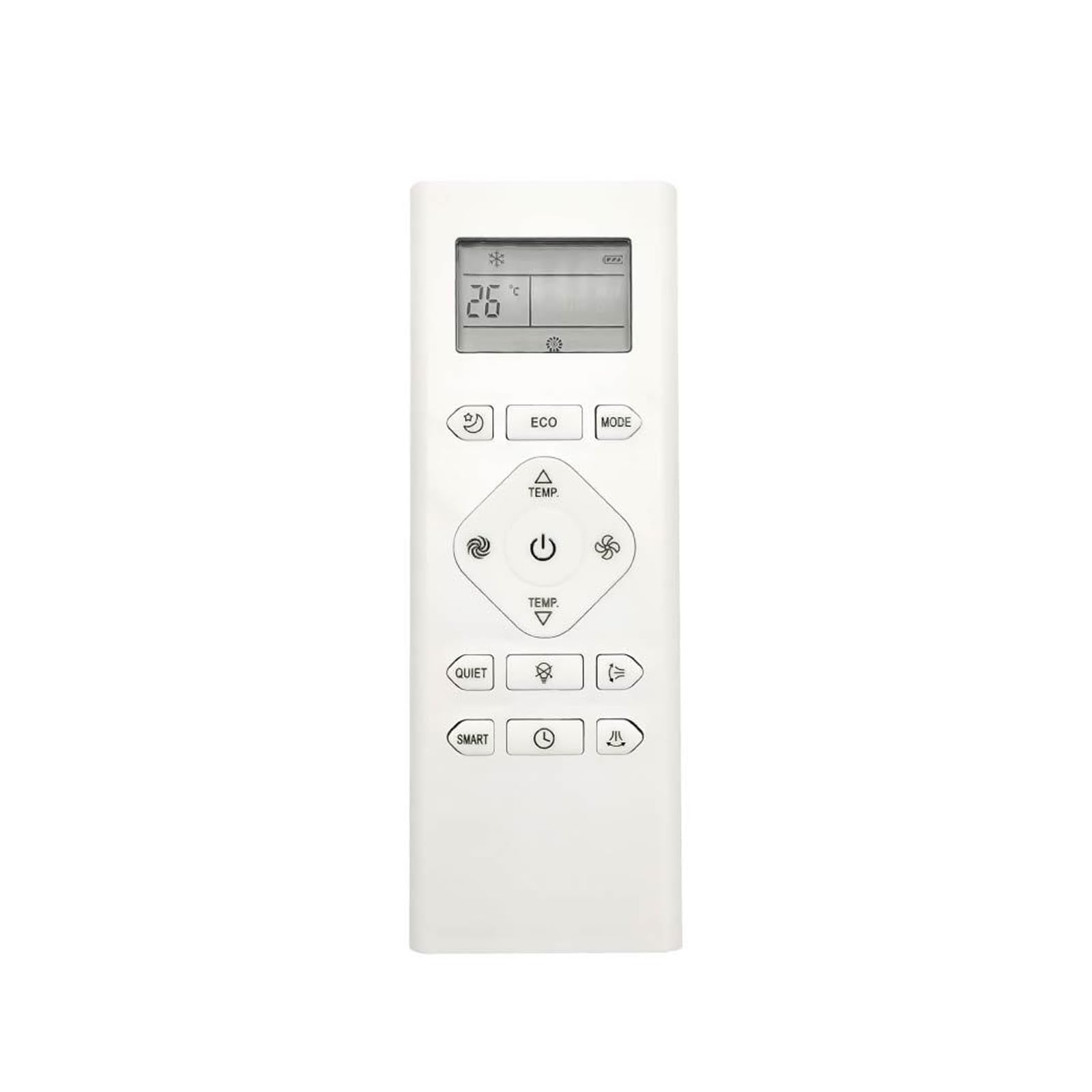 Tsophreniq Remote Control Replacement Controller Texture for Air Conditioning Featuring Easy Setups and Ergonomic Design Air Conditioning Controller
