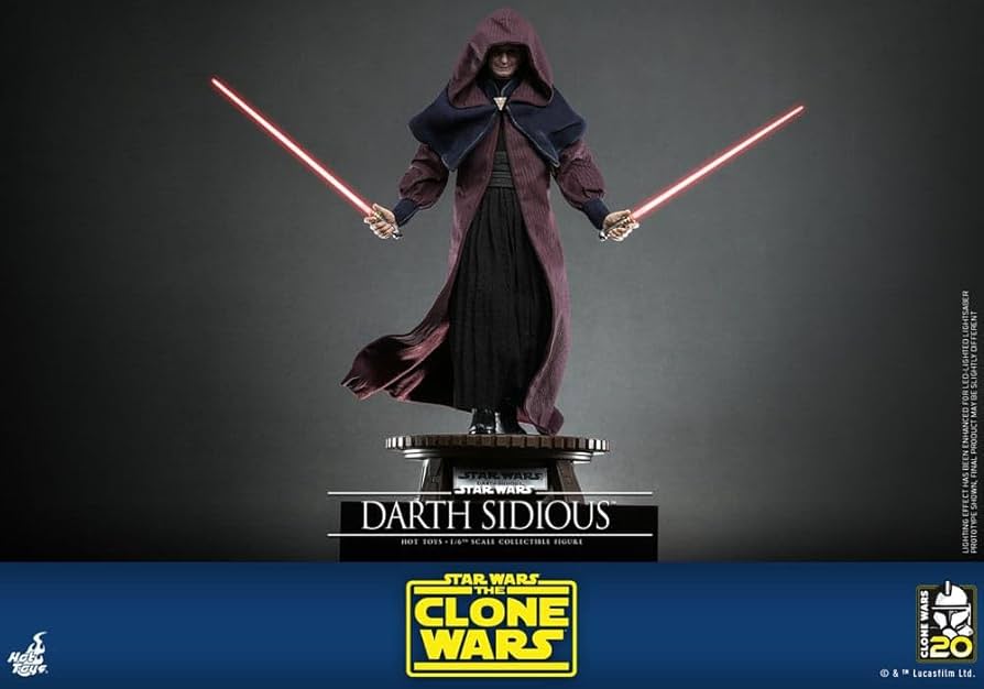 スター・ウォーズ CLONE WARS フィギュア DARTH SIDIOUS Amazon.com: Hot Toys Star Wars: The Clone Wars Emperor