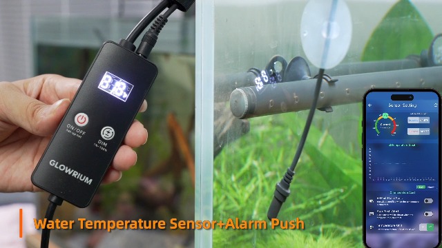 Bluetooth Aquarium Light GLOWRIUM Smart Aquarium Light 48-60 Inch ...