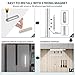 BLS LED Closet Light, T401 Super Bright Wireless Under Cabinet Lighting | Motion Sensor Light | Large 4500mAh Rechargeable Battery Powered | 6000K White Glow | 180 Days Battery Time