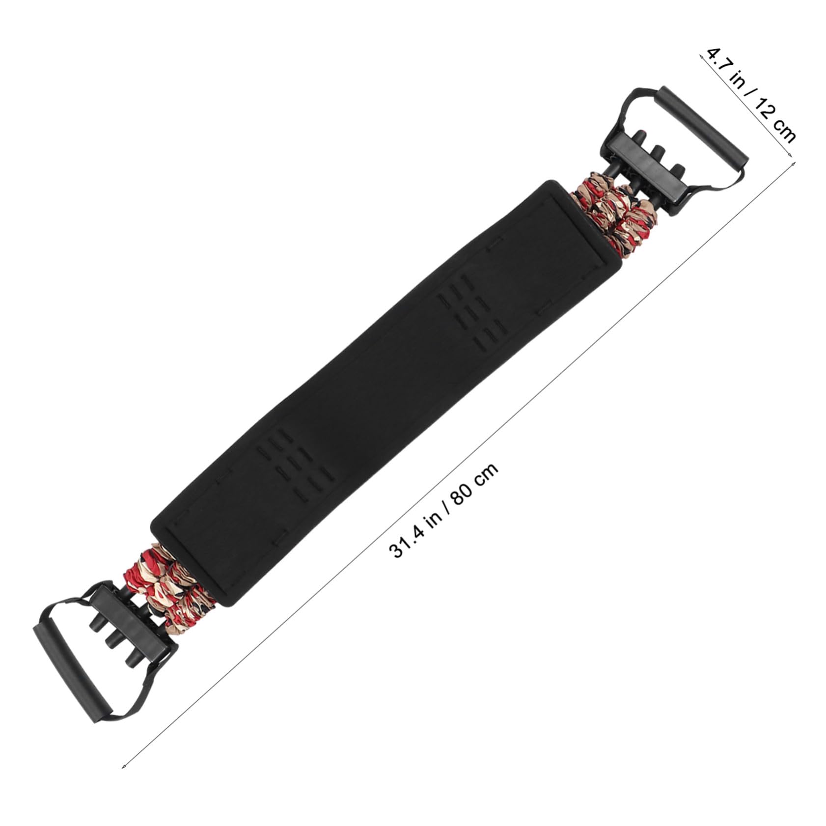 Toddmomy Bande Elastiche Resistenza per Allenamento Pettorale, Elastici Ginnastica in Nailon Leggeri e Morbidi, Fascia Elastica per Stretching e Potenziamento Muscolare