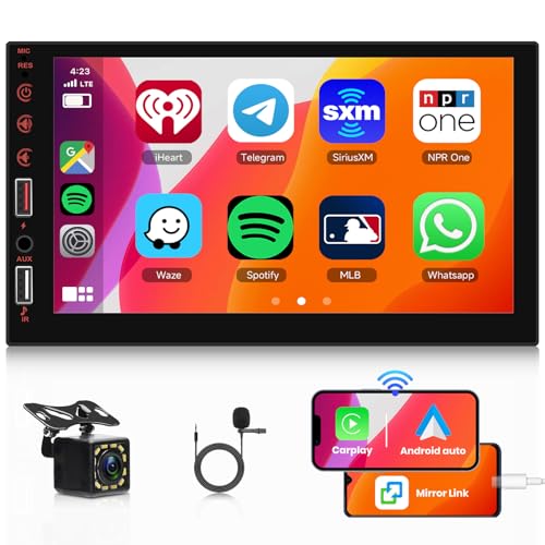 カーオーディオ 123 Amazon.co.jp: Hodozzy 2Din カーオーディオの無線 Carplay の