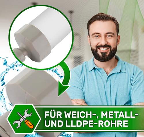 Kranadapter Ø 1/4 x 3/4 mit Originalcode CI320816S für John Guest - 5 Jahre Garantie ONIX TECH