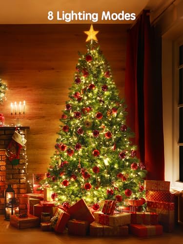 Miniatura 3 de 30M Luces Navidad Exterior, 300 LED Luces Árbol Navidad Blanco Cálido