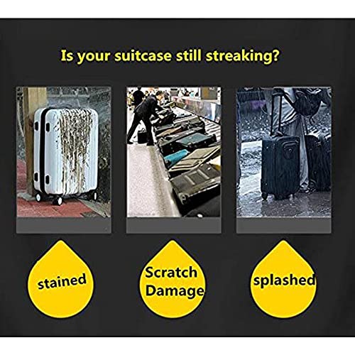 Ladygg CD-002 3 Pieces Clear Luggage Covers Pvc Suitcase Cover Thicken Protectors Waterproof Cover thumb #5