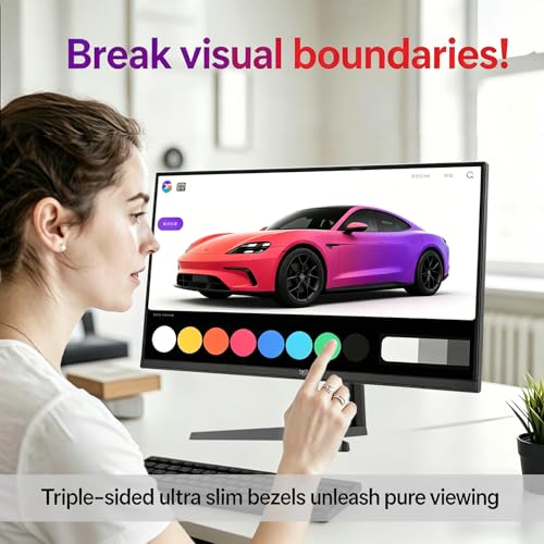 Image of Chengying Touch Screen Monitor | 27 inch 4k | Ultra Narrow Bezel Monitor | On-Cell Touch Display | TM001Ultra Series