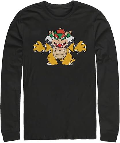 Nintendo Camiseta Just Bowser para hombre