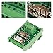 DB9 DIN Rail Module Compact Structure DIN Rail Mount Interface Module Male Female Connector Breakout Board for Industrial Automation Applications