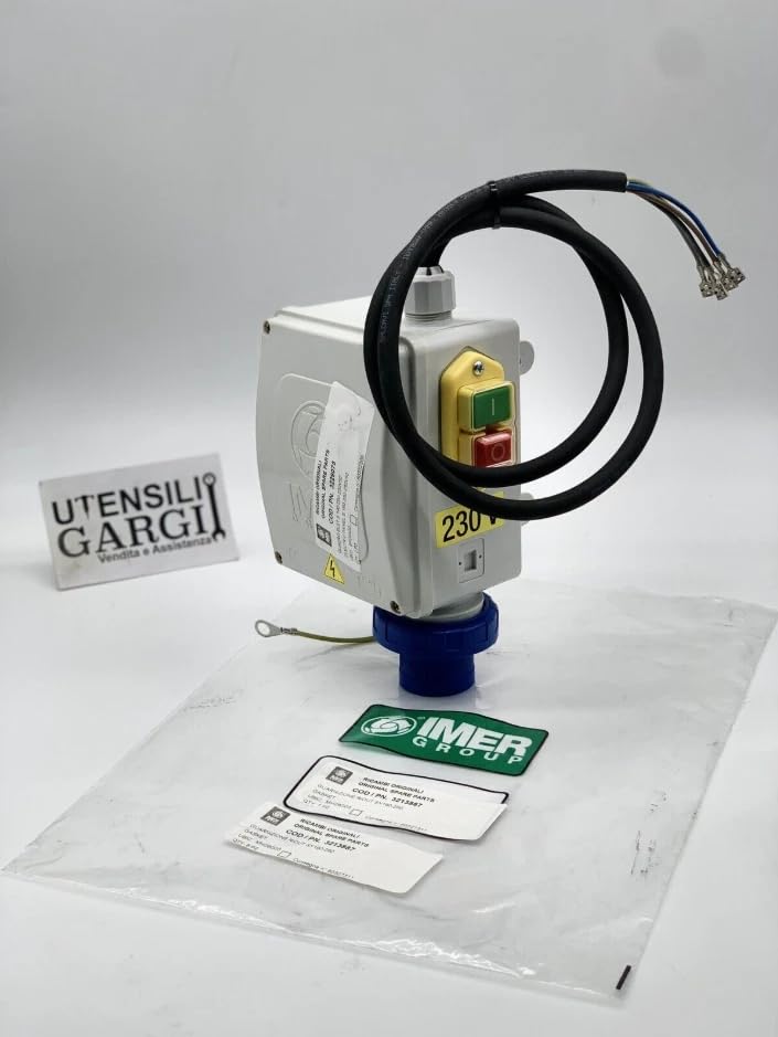 Interrupteur pour bétonnière IMER SYNTESI 190-250 – Pièce de rechange originale